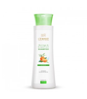 شامپو مورینگا و گریپ فروت سينره مناسب موهای چرب و ضد آلودگی هوا
