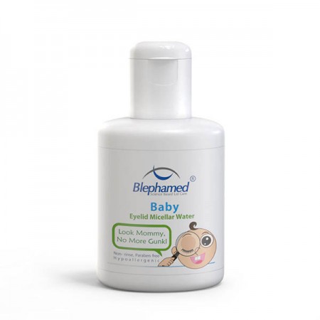 محلول تخصصی پاک کننده پلک و مژه کودک بلفامد