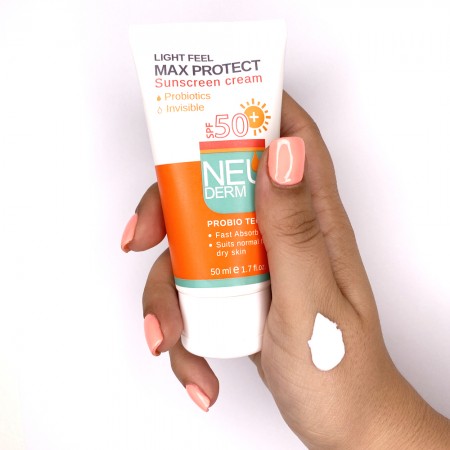کرم ضد آفتاب Max Protect نئودرم SPF 50