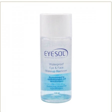 محلول تخصصی پاک کننده آرایش چشم و صورت ضد آب آیسول