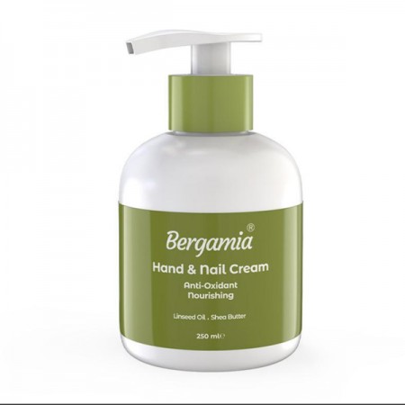 کرم دست مرطوب کننده پمپی کتان برگامیا