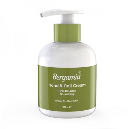 کرم دست مرطوب کننده پمپی کتان برگامیا