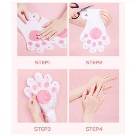 ماسک مرطوب کننده دست توت فرنگی سرسان لاو