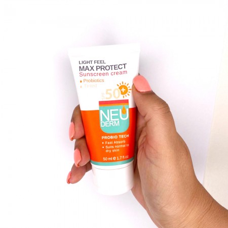 کرم ضد آفتاب Max Protect رنگی نئودرم SPF 50