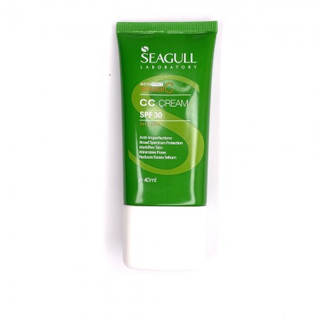 CC کرم رنگی پوست چرب SPF30 سی گل