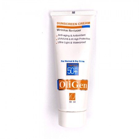 کرم ضد آفتاب رنگی مخصوص پوست خشک و معمولی الی ژن