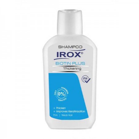 شامپو بیوتین پلاس ایروکس مناسب موهای نازک و ضعیف شده