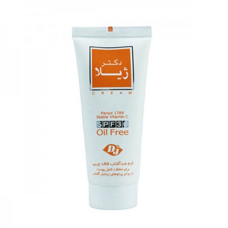 کرم ضد آفتاب و ضد چروک فاقد چربیSPF30 دکتر ژیلا - 65 گرمی