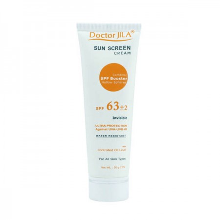 کرم ضد آفتاب دکتر ژیلا SPF 63
