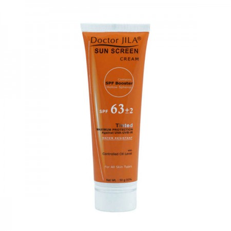 کرم ضد آفتاب رنگی دکتر ژیلا SPF 63