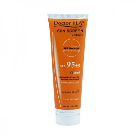 کرم ضد آفتاب رنگی دکتر ژیلا SPF 95