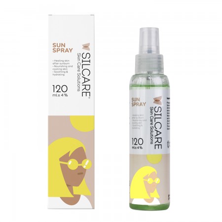 اسپری التیام بخش و خنک کننده آفتاب سیلکر