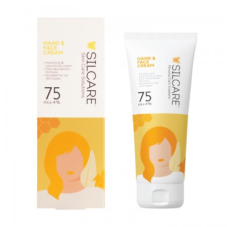 کرم مرطوب کننده دست و صورت شیر و عسل سیلکر