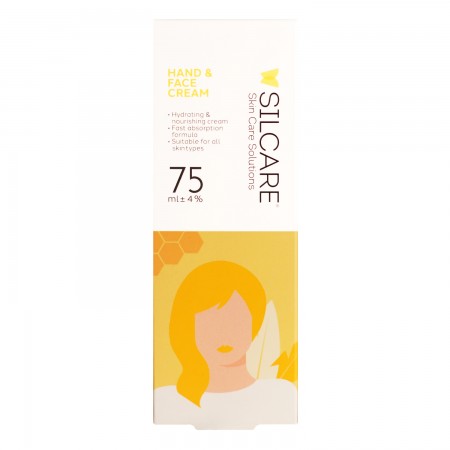 کرم مرطوب کننده دست و صورت شیر و عسل سیلکر