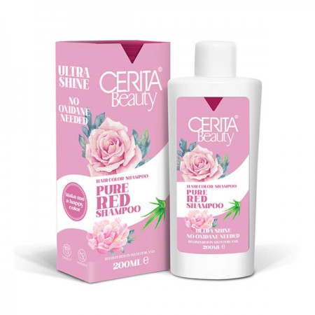 شامپو رنگساژ قرمز سریتا بیوتی
