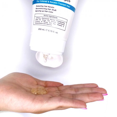 شامپو بدون سولفات لافارر مناسب موهای کراتینه و رنگ شده