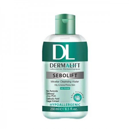 میسلار واتر پاک کننده صورت سبولیفت درمالیفت مناسب پوست چرب و جوش دار