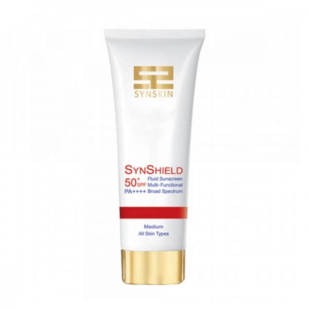 فلوئید ضد آفتاب رنگی ساین شیلد ساین اسکین +SPF50