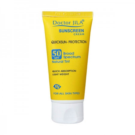 کرم ضد آفتاب رنگی کوئیک سان پروتکشن دکتر ژیلا SPF 50