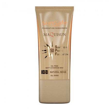 کرم ضد آفتاب کرم پودری و پرایمری مکی سان سان سیف SPF50