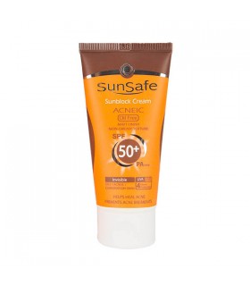 کرم ضد آفتاب فاقد چربی بی رنگ سان سیف SPF50