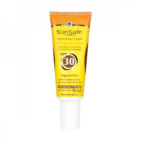 کرم ضد آفتاب رنگی دور چشم سان سیف SPF30
