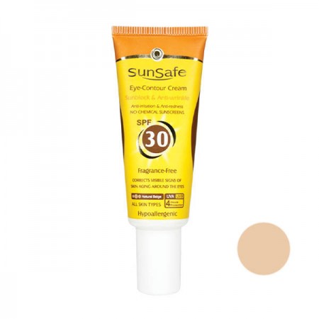 کرم ضد آفتاب رنگی دور چشم سان سیف SPF30