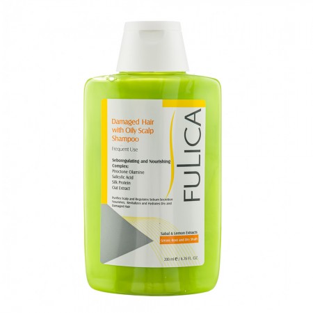 شامپو پوست سر چرب و موهای آسیب دیده فولیکا