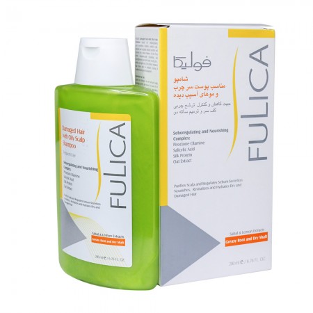 شامپو پوست سر چرب و موهای آسیب دیده فولیکا