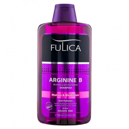 شامپو بدون سولفات تقویت کننده، براق کننده و احیا کننده آرژنین فولیکا