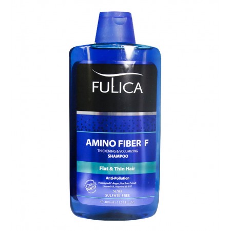 شامپو بدون سولفات تقویت کننده و حجم دهنده آمینو فایبر اف فولیکا