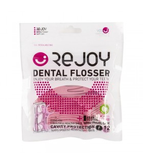 نخ دندان کمانی 2 کاره نعنایی ریجوی 18 عددی