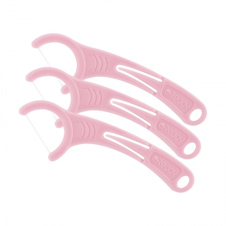 نخ دندان کمانی 2 کاره نعنایی ریجوی 18 عددی