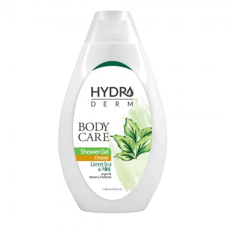 شامپو بدن کرمی با رایحه نعناع و چای سبز هیدرودرم