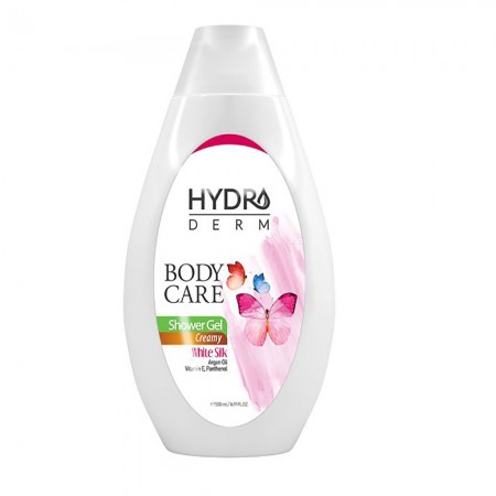 شامپو بدن کرمی با رایحه ابریشم سفید هیدرودرم