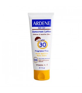 لوسیون ضد آفتاب کودکان آردن مناسب پوست حساس SPF 30