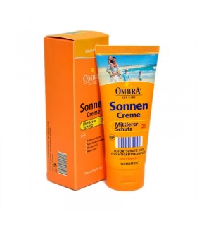 ضد آفتاب بی رنگ SPF 25 امبرا مناسب انواع پوست