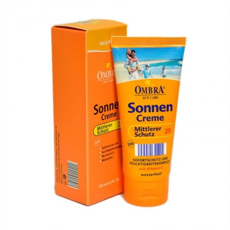 ضد آفتاب بی رنگ SPF 25 امبرا مناسب انواع پوست