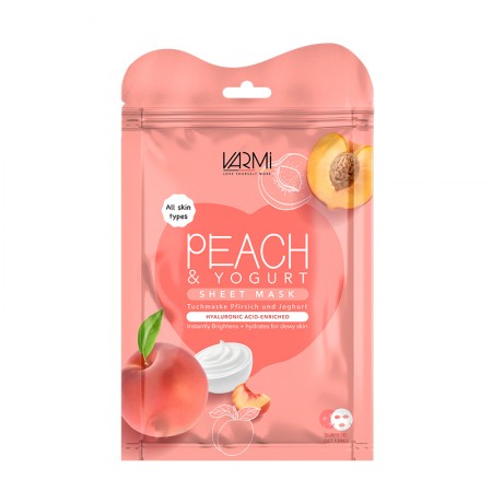 دبل شیت ماسک آبرسان هلو و ماست وارمی