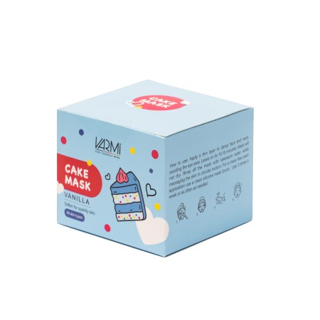 کیک ماسک آبرسان صورت وارمی