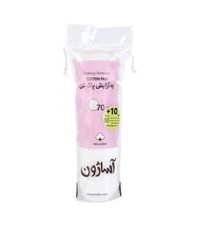 پد آرایش پاک کن آساژون 80 عددی
