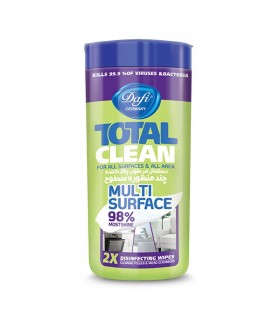 دستمال مرطوب چند منظوره دافی