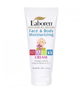 کرم مرطوب کننده صورت و بدن کودک لابورن