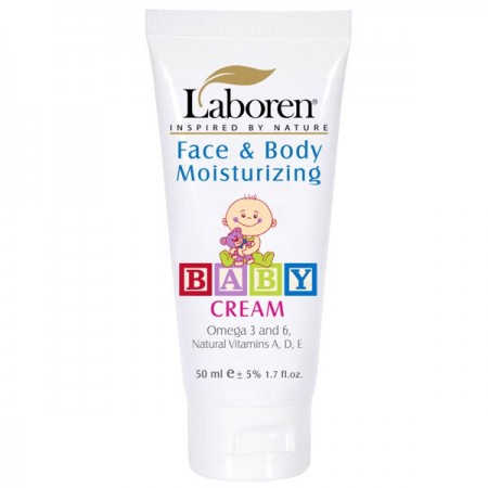 کرم مرطوب کننده صورت و بدن کودک لابورن